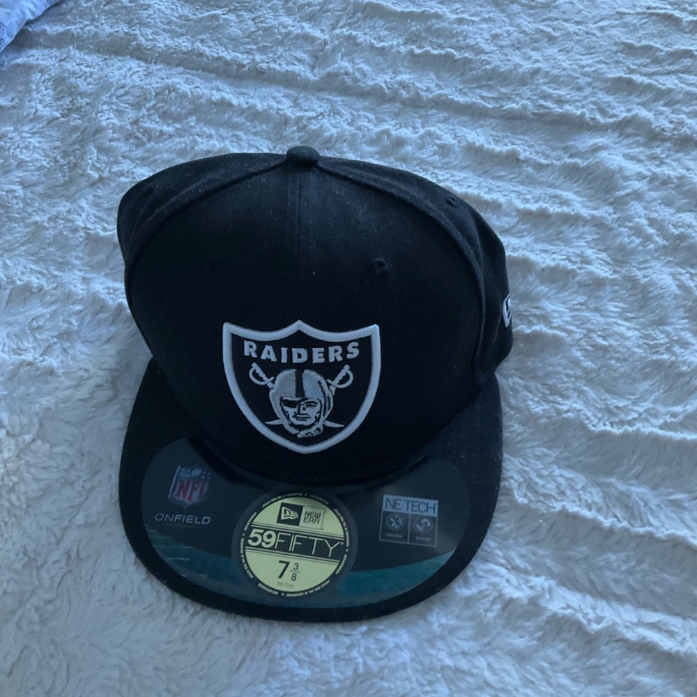 New Era Black Raiders 59FIFTY Cap